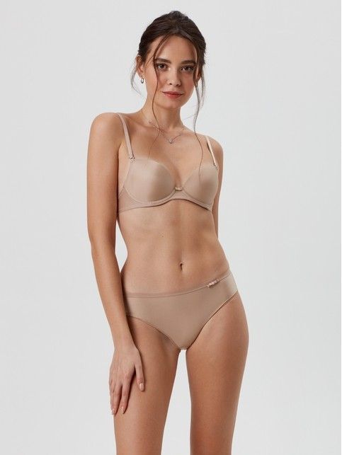 Бюстгальтер женский со съемными бретелями DAY BY DAY RB 1003 телесный