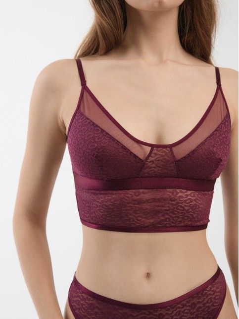 Женское красное нижнее белье