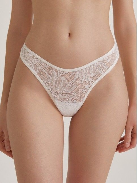 Трусы «бразилиана» из цветочного кружева MYSTERY GARDEN LBR 3114