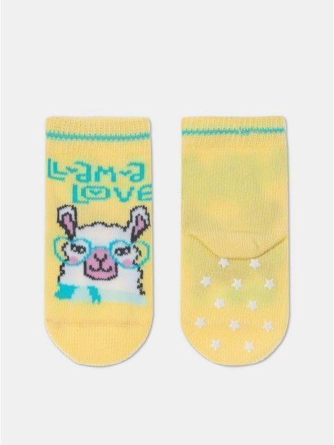 Антискользящие носки TIP-TOP с рисунком «Лама»