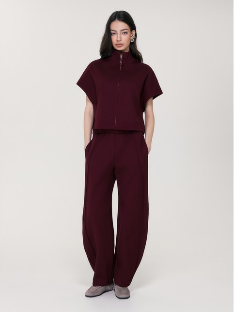 Жилетка на молнии из футера-пике LBL 3457 - купить в интернет-магазине Conte