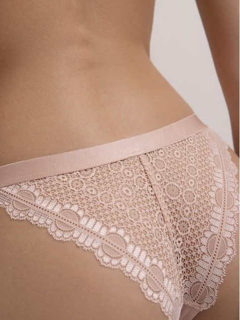 Трусы «танга» из кружева с фигурным вырезом JASMINE LTA 2516