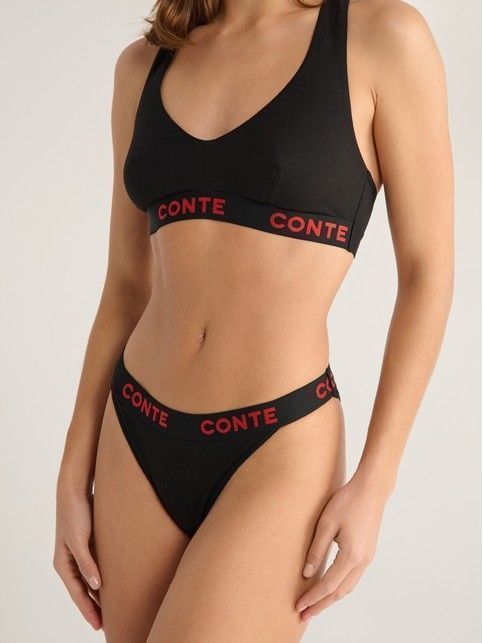 Трусы «танга» из бамбука с хлопком COMFY LINE LTA 2992
