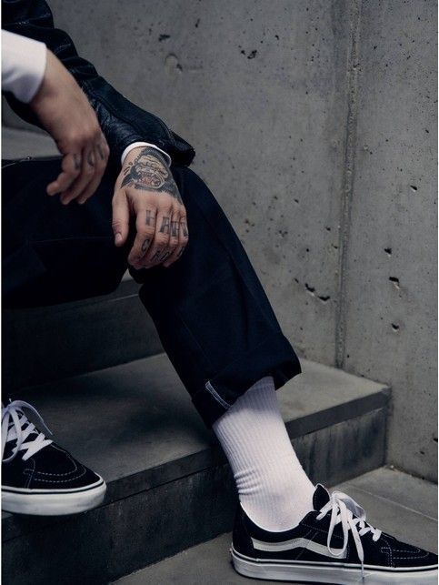 Высокие мужские носки