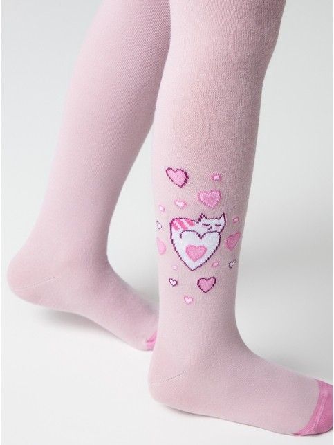 Хлопковые колготки с рисунком “Cat”