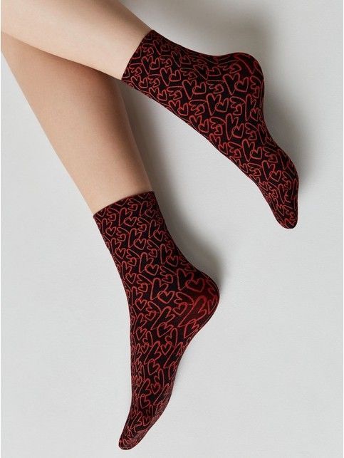 Плотные носки с рисунками «Love»
