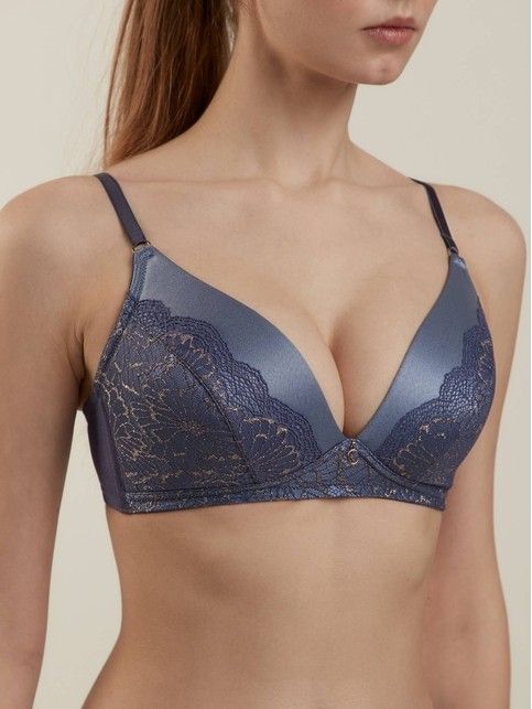 Бюстгальтер с Треугольной чашкой Satin TB 7174