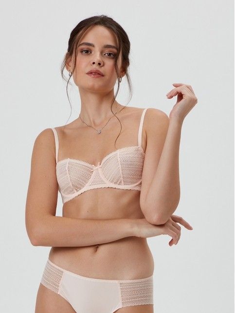 Бюстгальтер балконет с мягкими чашками Vintage RB 6089