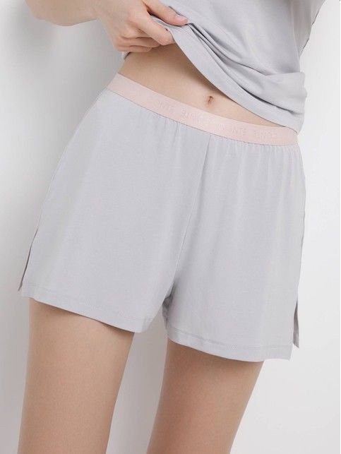 Шорты из бамбука с разрезами по бокам NEW LUXURIES LHW 1547