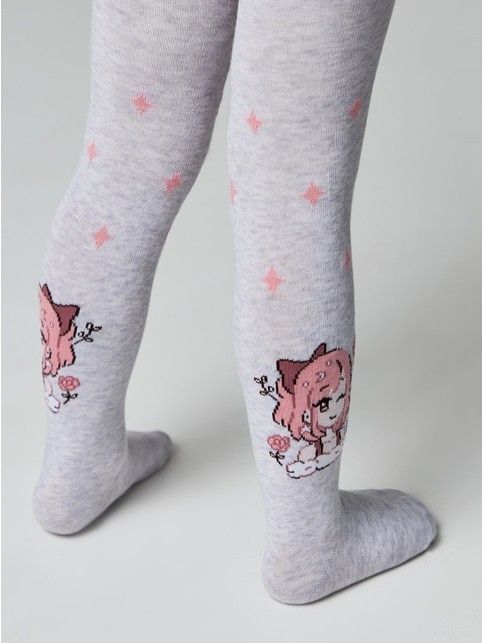 Хлопковые колготки с рисунком “Anime”