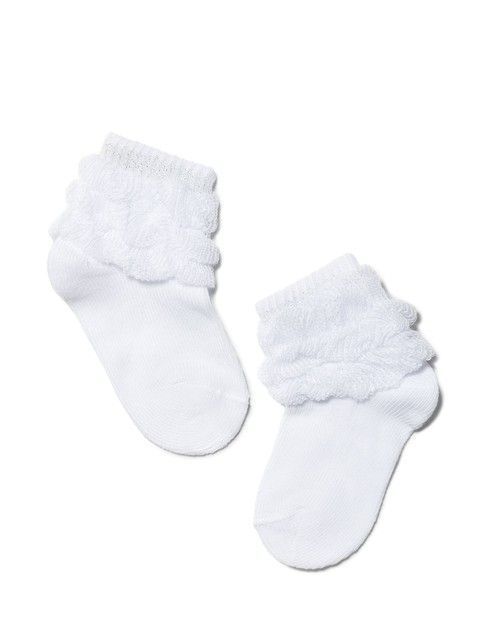 Детские носки с рюшами для девочек