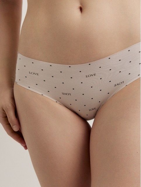 Бесшовные трусы "бикини" INVISIBLE LB 973 (в пакете)