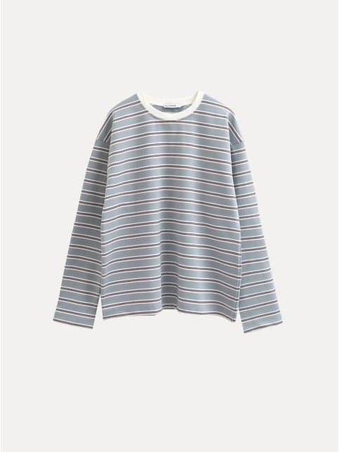 Лонгслив в полоску из интерлока LD 3591 - купить в интернет-магазине Conte