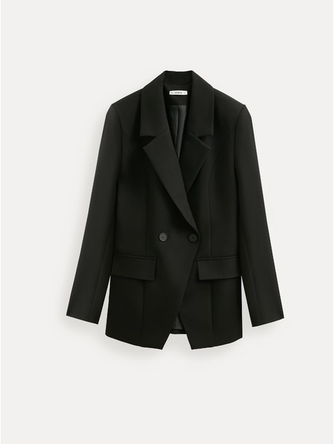 Жакет из костюмной ткани с рельефными швами LJ 3394 - купить в интернет-магазине Conte