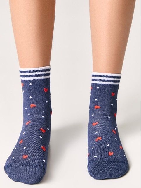 Хлопковые носки TIP-TOP с рисунками, модель 499