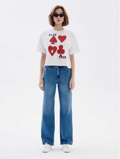 Женские футболки большого размера