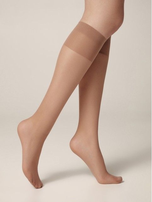 Полуматовые эластичные гольфы ACTIVE (1 пара)