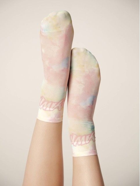 Носки с рисунком «Dawn»