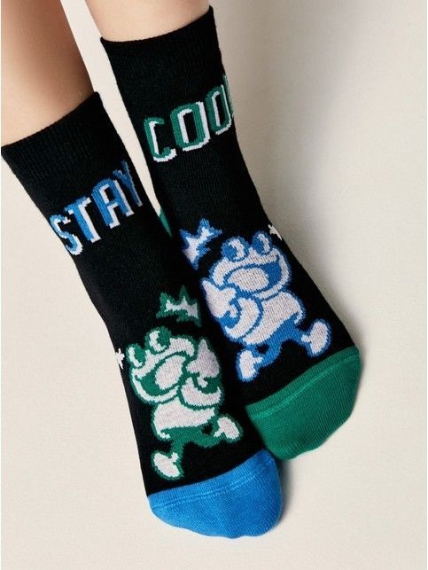 Хлопковые носки с рисунками "Stay cool"
