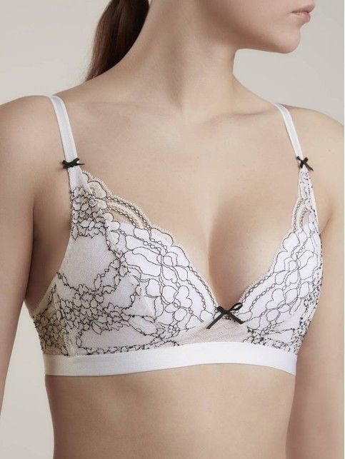 Кружевной бюстгальтер с Треугольной чашкой Fusion TB 7131