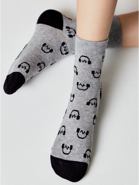 Хлопковые носки с рисунком “Music”