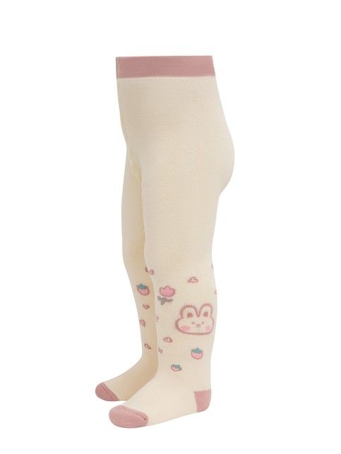 Колготки SOF-TIKI (махровые внутри) с рисунком "зайчик"