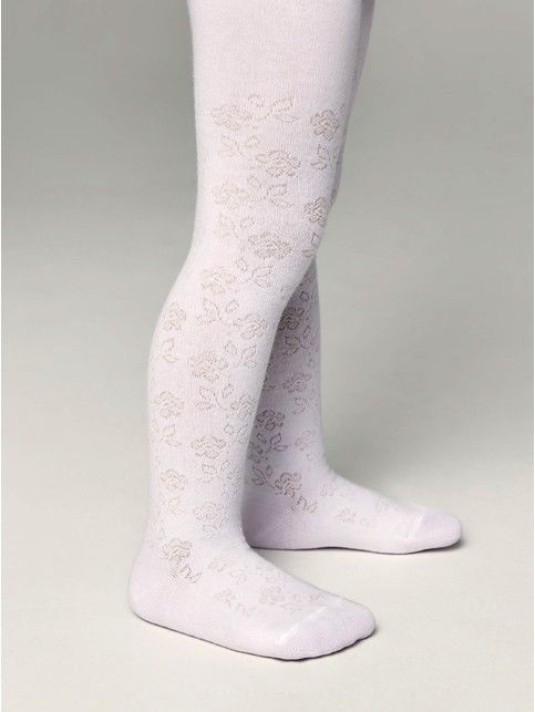 Колготки детские хлопковые TIP-TOP белый 361