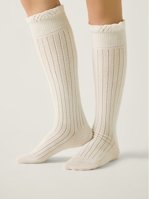 Гольфы с воздушными рюшами и хлопком CLASSIC