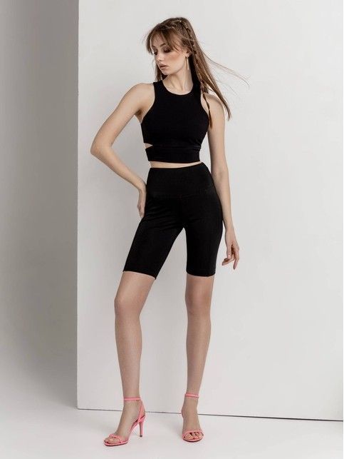 Черные майки женские