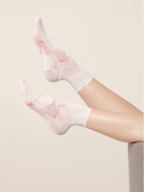 Сияющие носки с рисунком «Jewel»