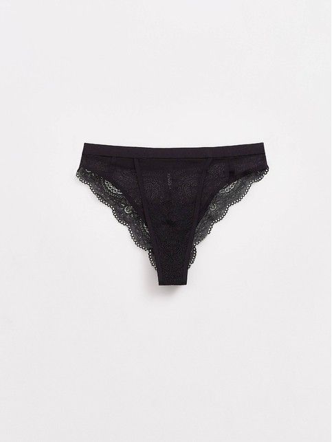 Трусы «бразилиана» из кружева с имитацией стрепов CELEBRATION LBR 1900