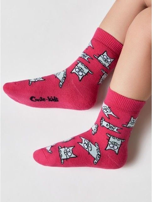 Махровые носки SOF-TIKI с рисунками "Cats"