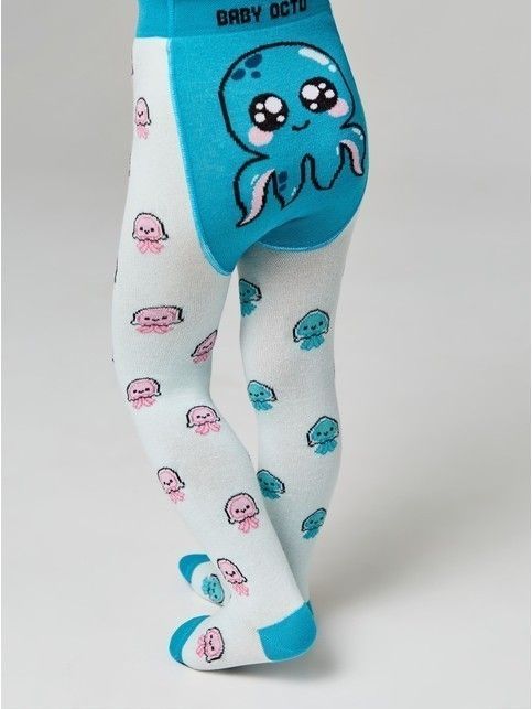 Хлопковые колготки с рисунком «Baby octo»