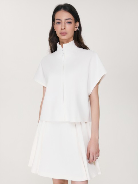 Жилетка на молнии из футера-пике LBL 3457 - купить в интернет-магазине Conte