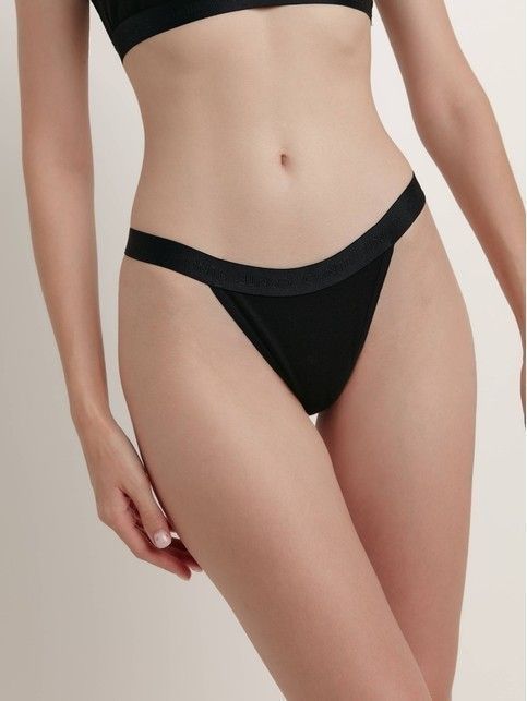 Трусы «танга» с V-образной линией талии TIE DYE RIB LTA 2209