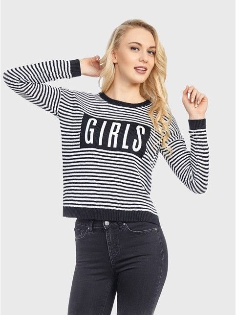 Вязаный джемпер женский свободного кроя с разрезами по бокам LDK 012 серый