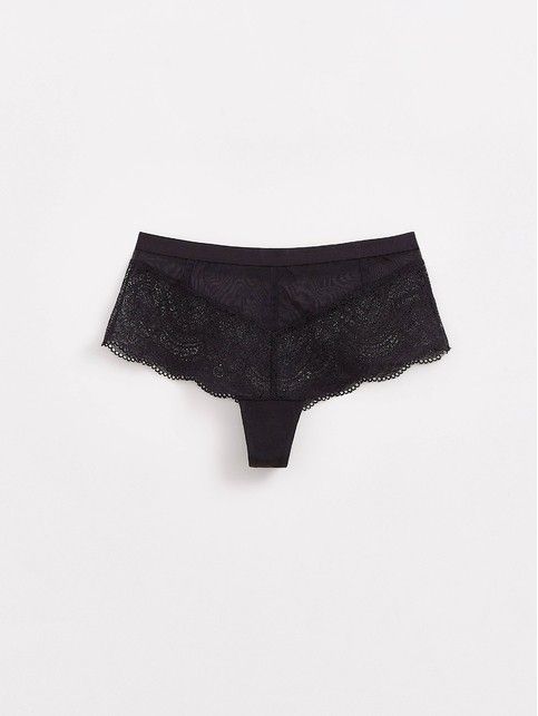 Трусы «бразилиана» из кружева с имитацией стрепов CELEBRATION LBR 1898