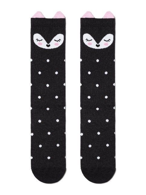 Хлопковые гольфы TIP-TOP с забавными мордашками, модель 043