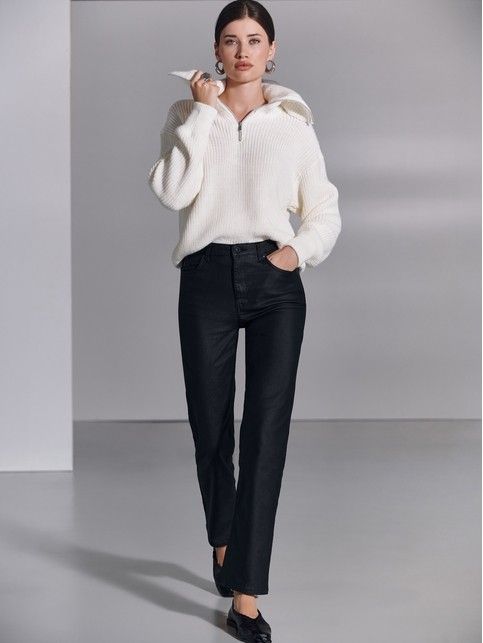 Джинсы под кожу