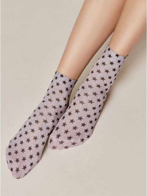 Сияющие носки с рисунком "Stars"