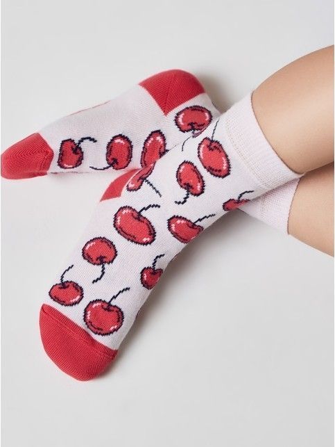 Хлопковые носки с рисунками, модель 585