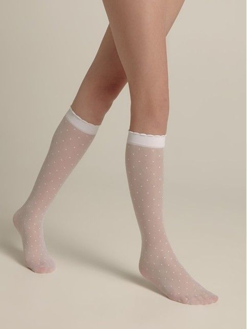 Нарядные гольфы с рисунком "точки" DOTS