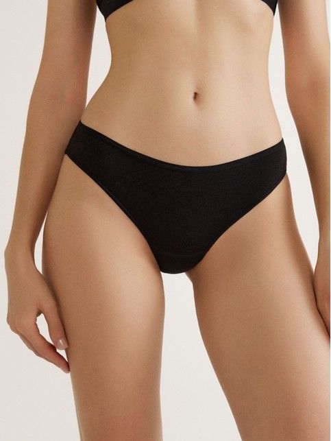 Трусы «бикини» из бамбука с хлопком CRISS CROSS LB 3130