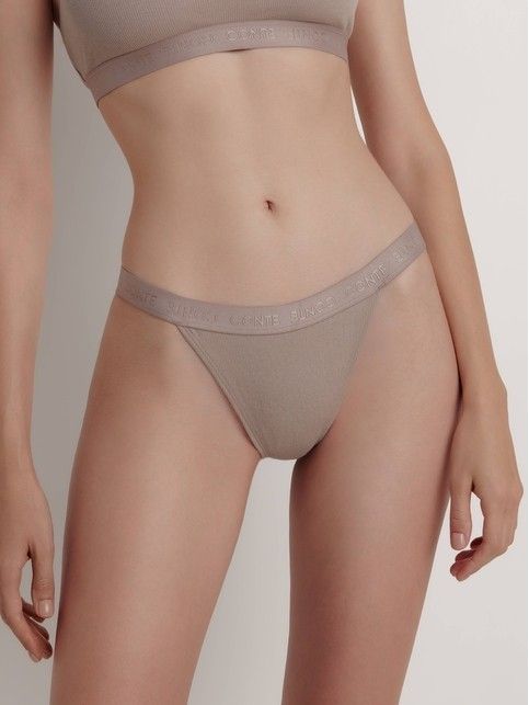 Трусы «танга» с V-образной линией талии TIE DYE RIB LTA 2218