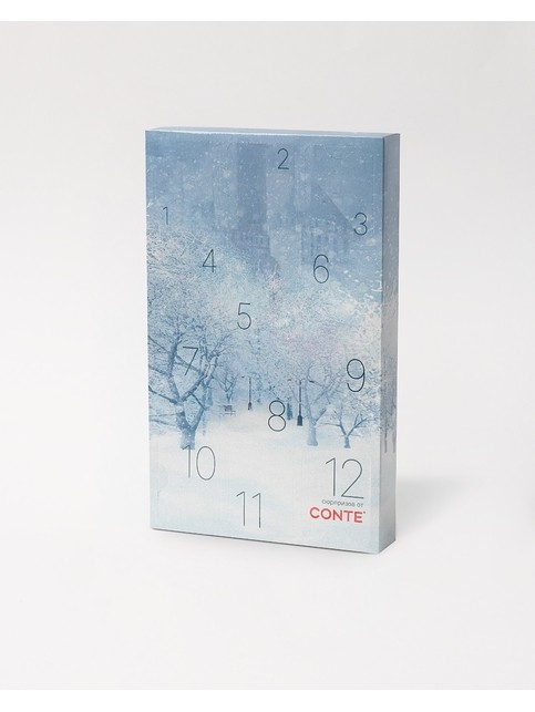 Адвент-календарь с носками из зимней коллекции NEW YEAR (6 пар)