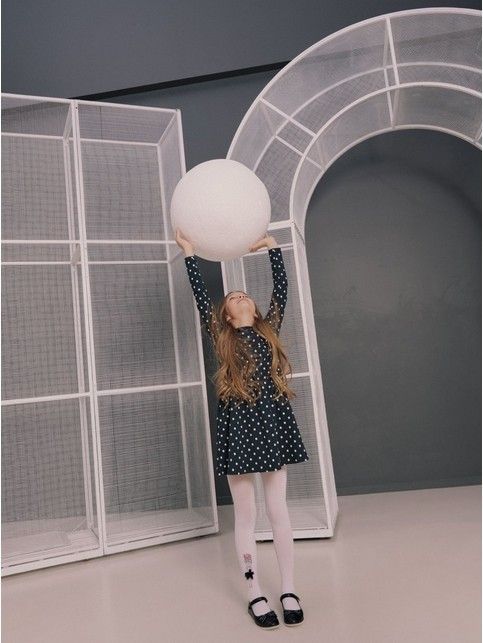 Колготки из микрофибры с рисунком и декором PRETTY