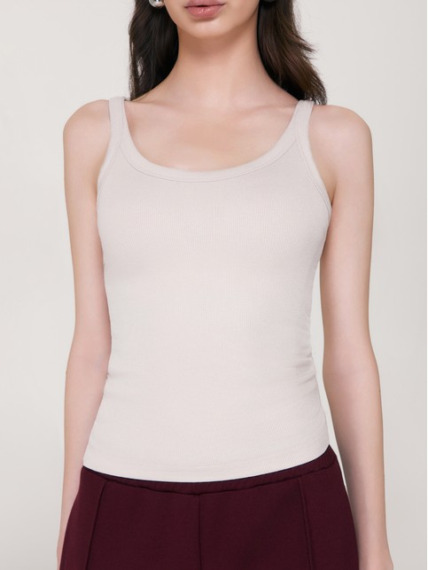 Топ в рубчик из вискозы на бретелях LT 3418 - купить в интернет-магазине Conte