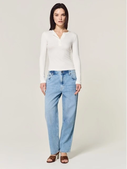 Джинсы Mom Fit для девушек