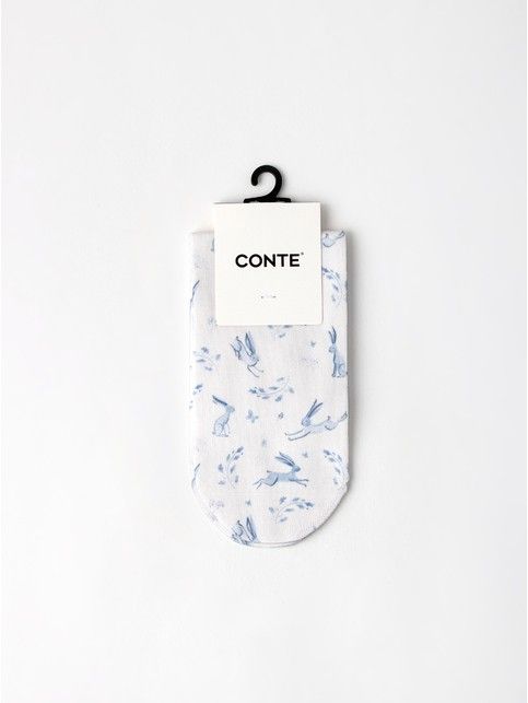 Носки с хлопком и печатным рисунком «Кролик» - купить в интернет-магазине Conte