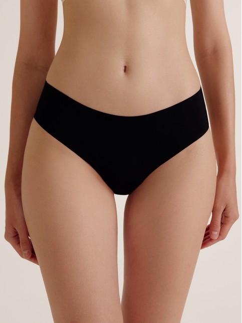 Бесшовные трусы «бикини» с высокой посадкой INVISIBLE LB 3313